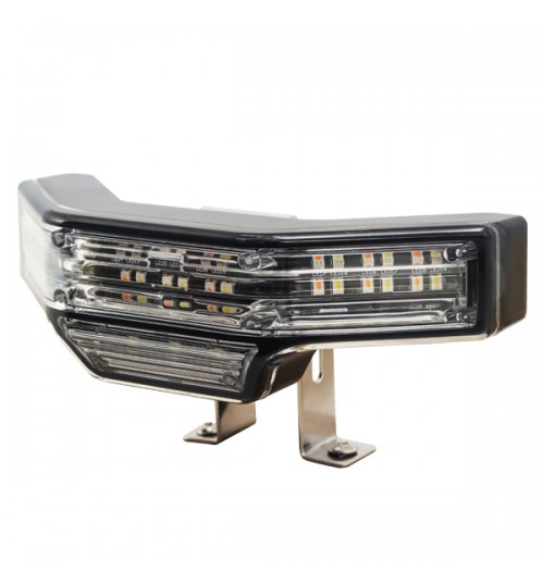 R65 Amber LED Warning Lamp with Scene Light 044162